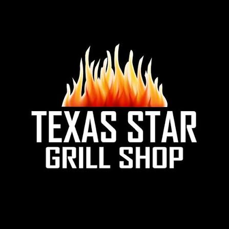 Texas Star Grill Shop homepage showing outdoor kitchen setups and expert consultation